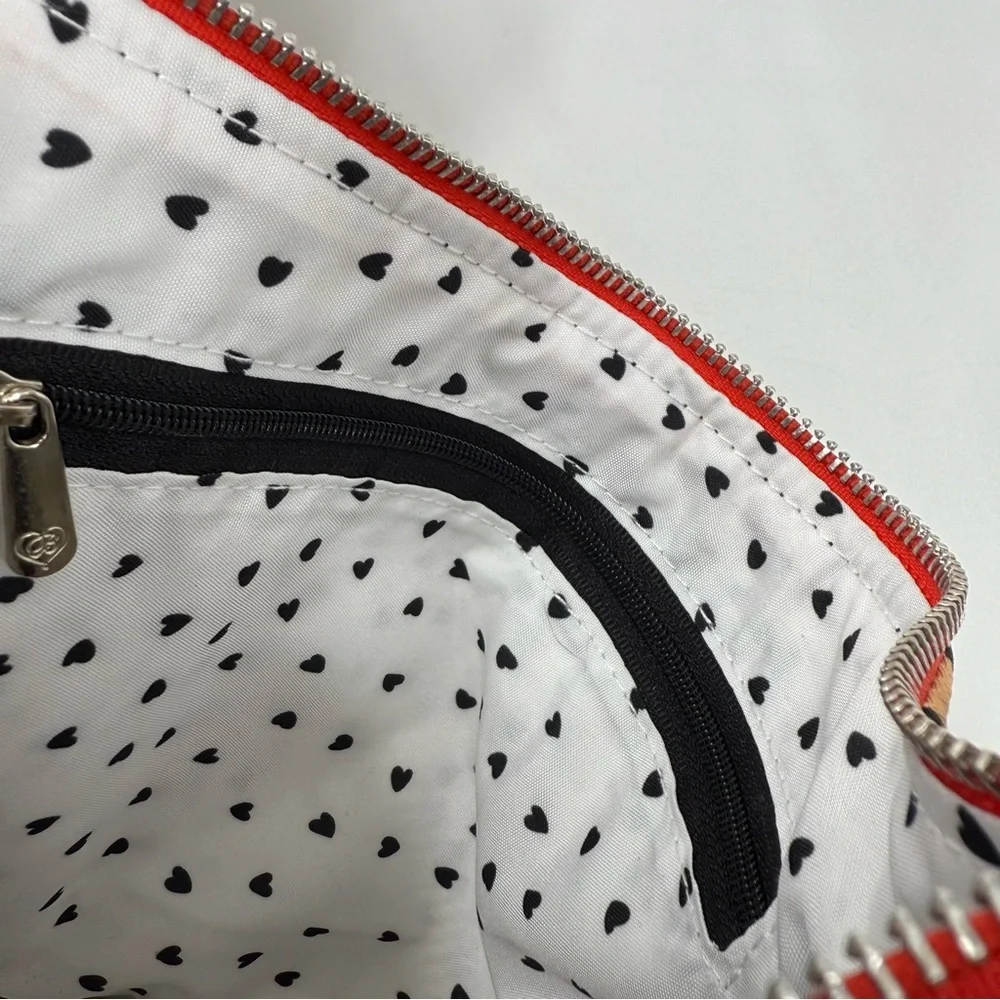 Brighton Spotted Love Swing Bag Leopard Print Crossbody Adjustable Strap OS